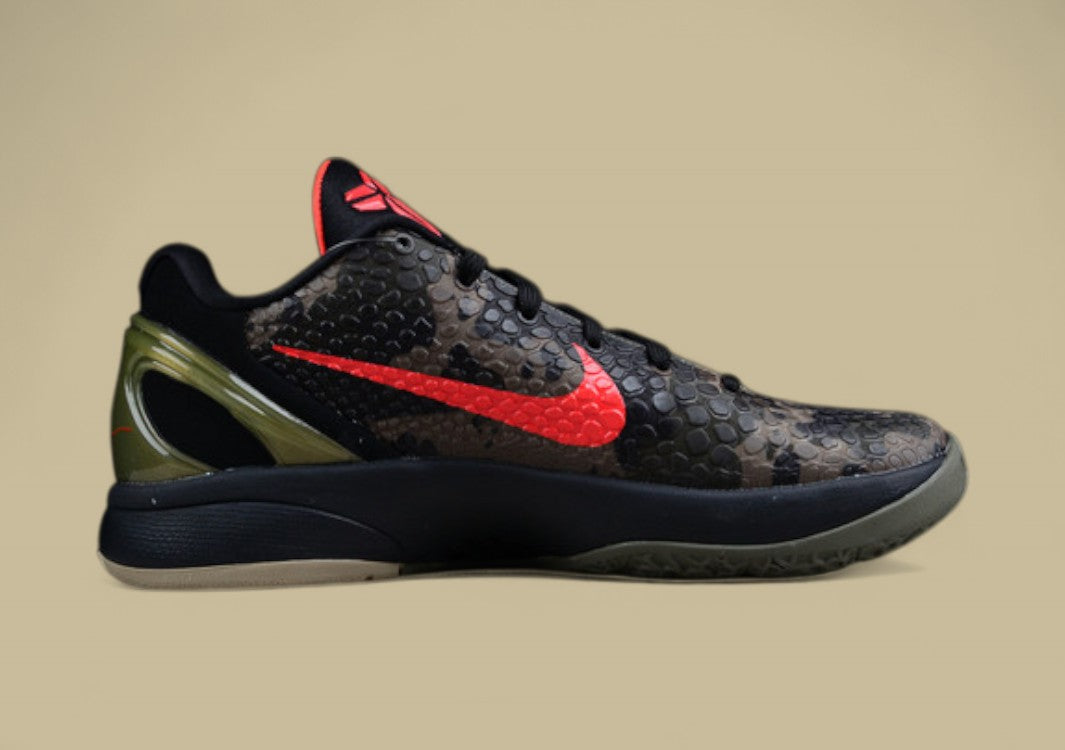 Zoom Kobe 6 Italian Camo Multi-Color/Crimson-Black-White