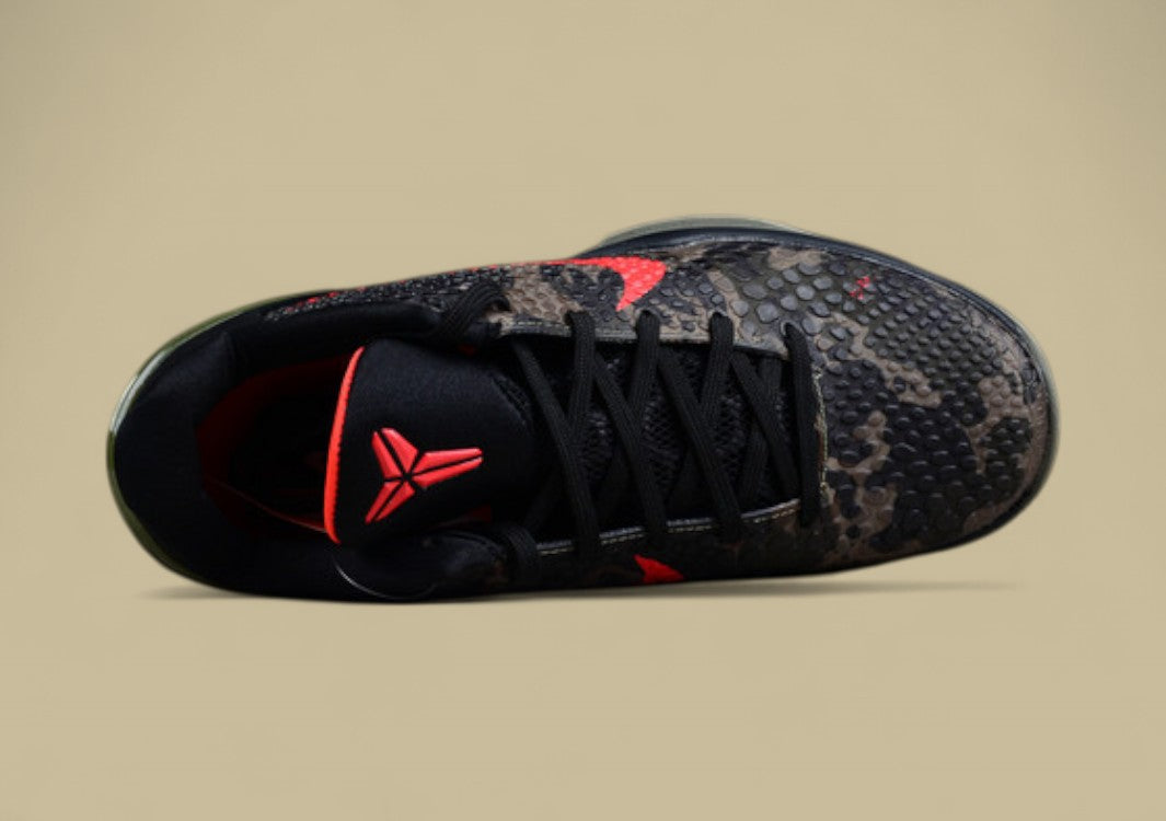 Zoom Kobe 6 Italian Camo Multi-Color/Crimson-Black-White