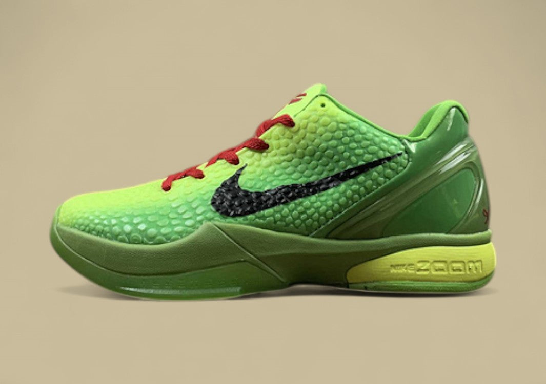 Zoom Kobe 6 Protro Grinch Green Apple/Volt/Crimson/Black