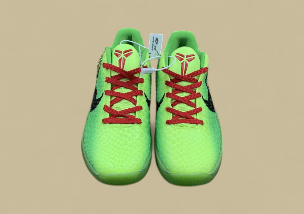 Zoom Kobe 6 Protro Grinch Green Apple/Volt/Crimson/Black