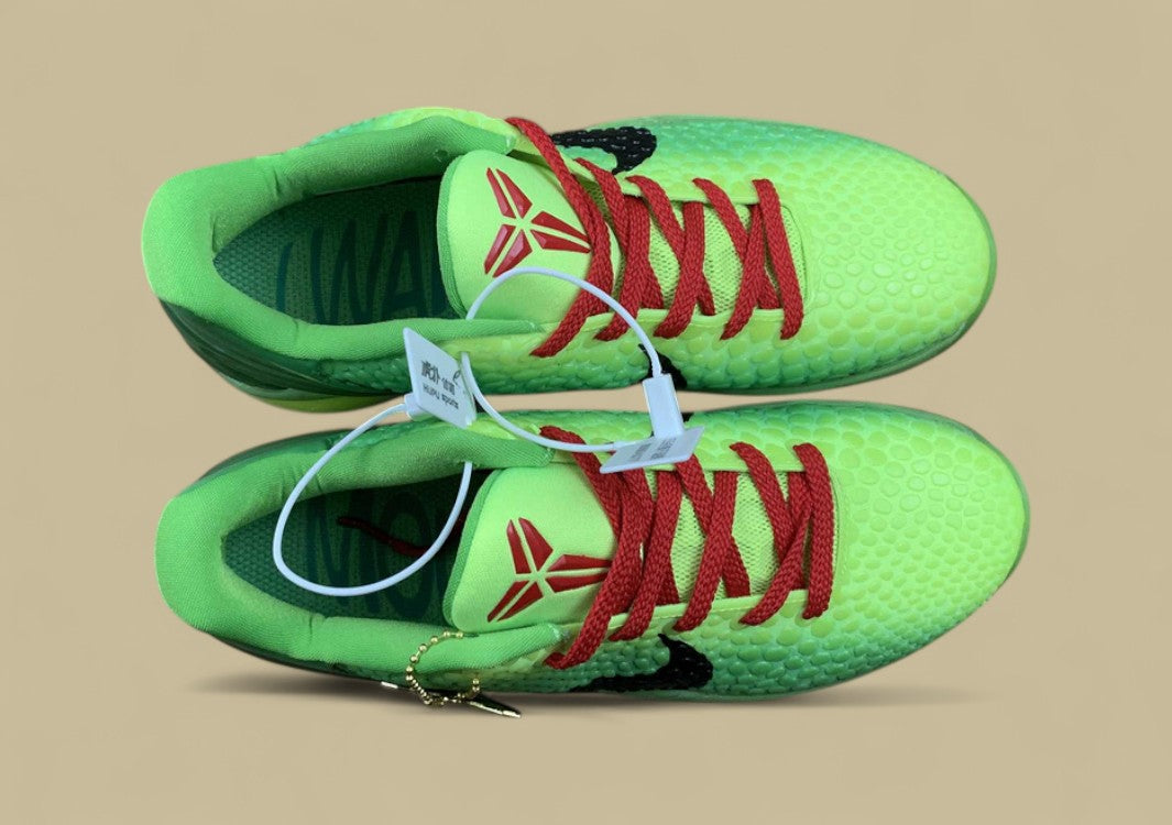 Zoom Kobe 6 Protro Grinch Green Apple/Volt/Crimson/Black