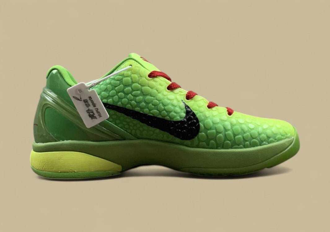 Zoom Kobe 6 Protro Grinch Green Apple/Volt/Crimson/Black