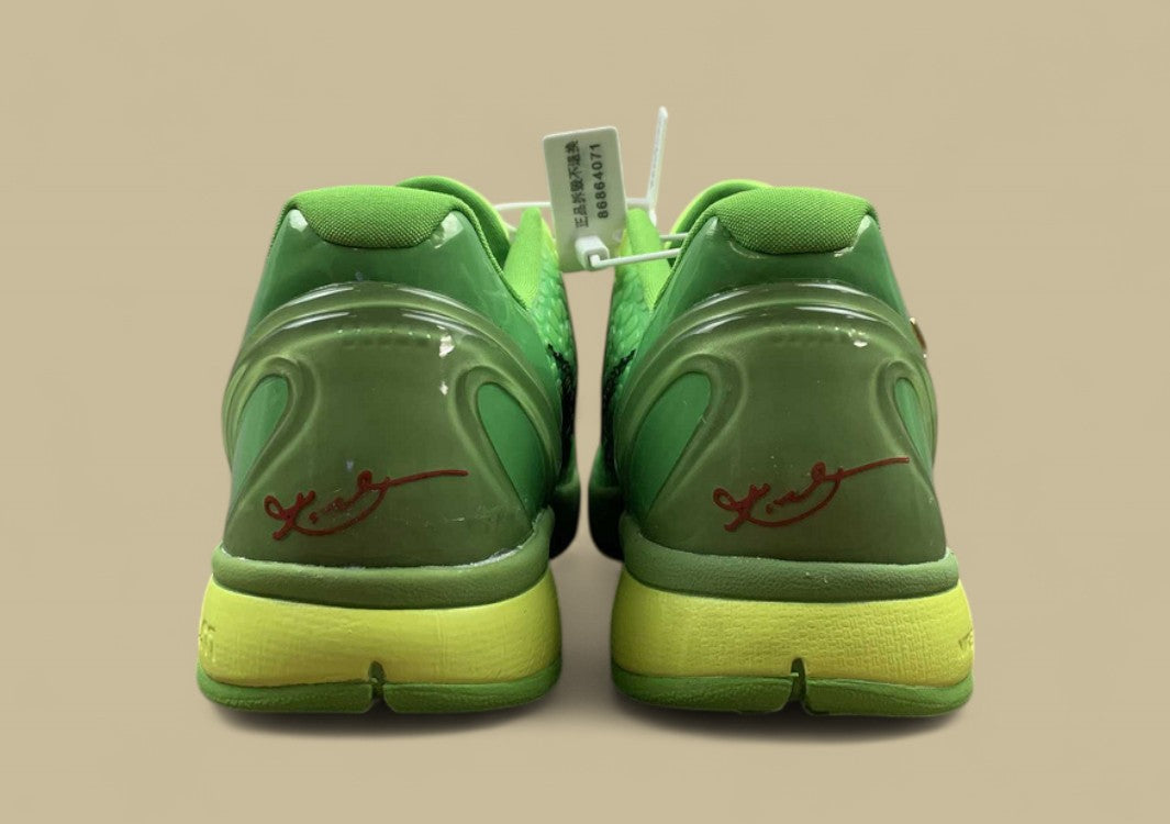 Zoom Kobe 6 Protro Grinch Green Apple/Volt/Crimson/Black