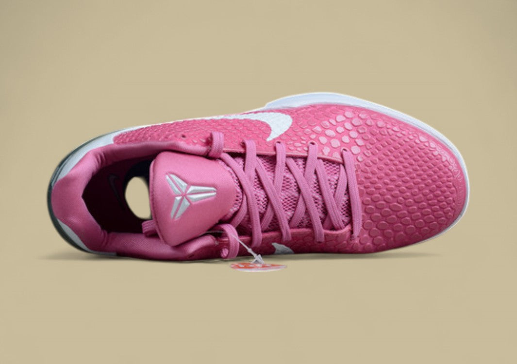Zoom Kobe 6 Protro Think Pink Pinkfire/Metallic Silver/White