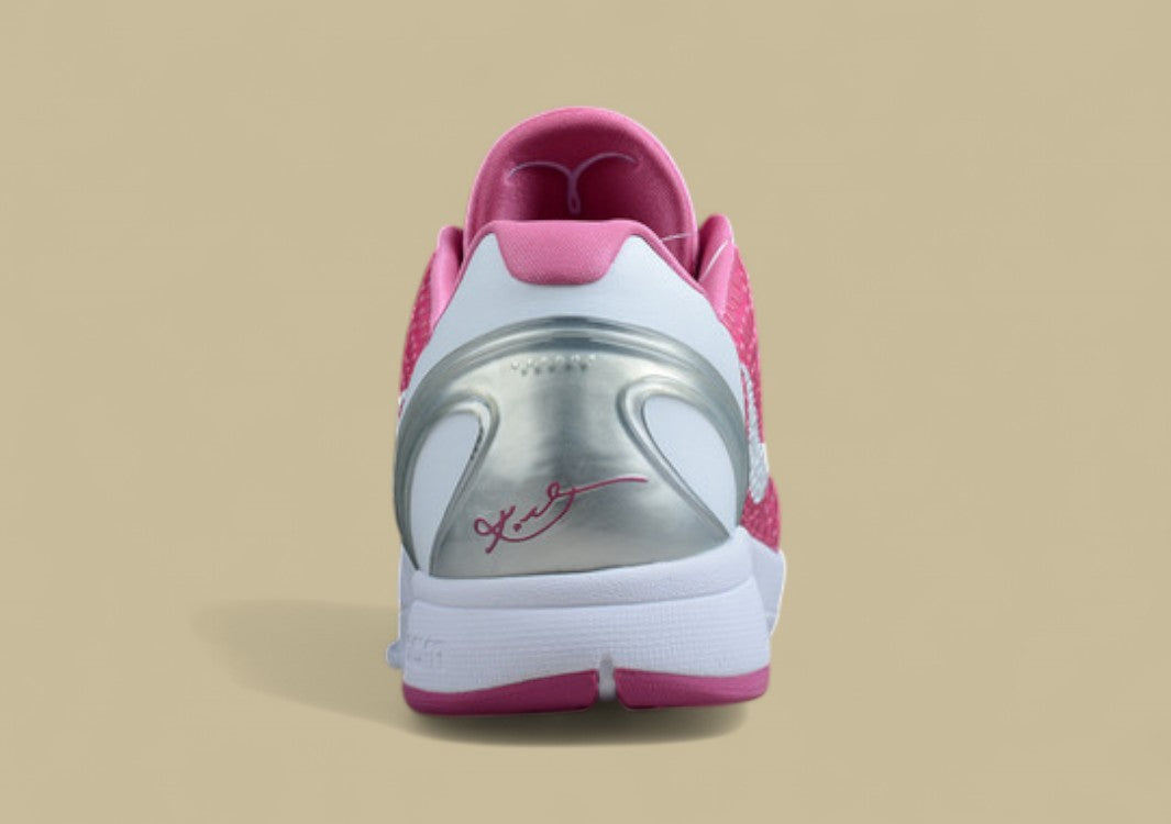 Zoom Kobe 6 Protro Think Pink Pinkfire/Metallic Silver/White