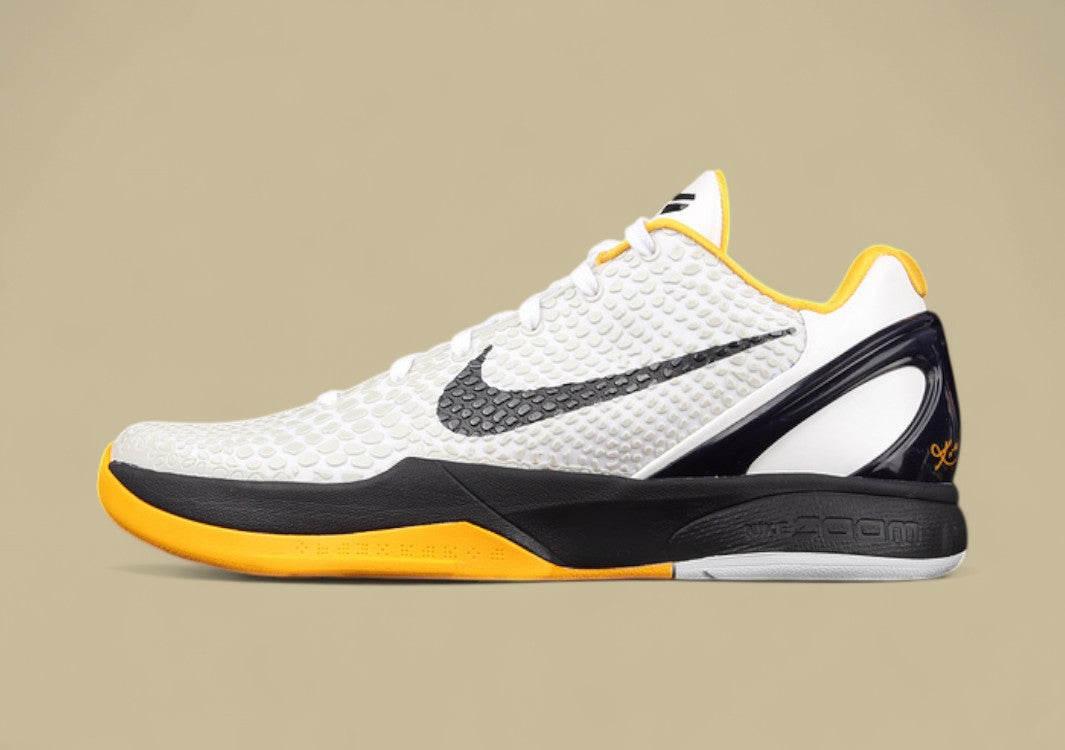 Zoom Kobe 6 Protro White/Neutral Grey/Del Sol/Black