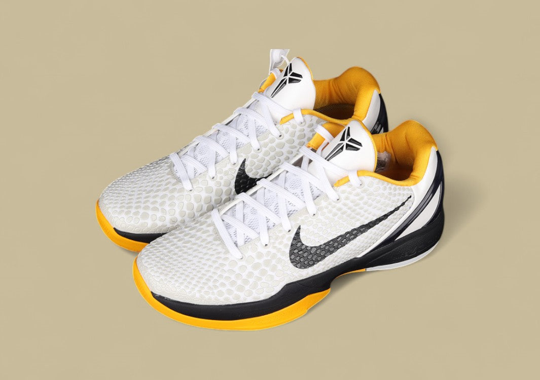 Zoom Kobe 6 Protro White/Neutral Grey/Del Sol/Black