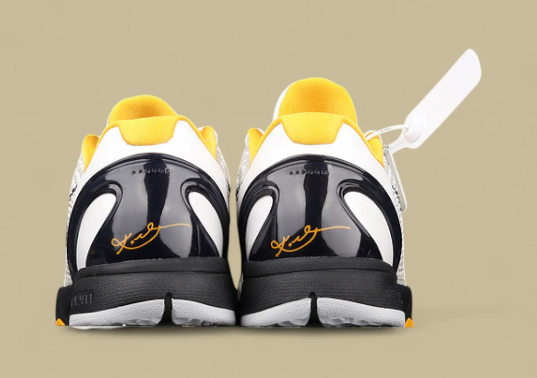 Zoom Kobe 6 Protro White/Neutral Grey/Del Sol/Black