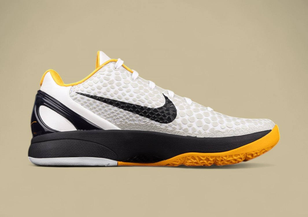 Zoom Kobe 6 Protro White/Neutral Grey/Del Sol/Black