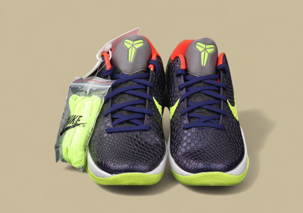 Zoom Kobe 6 Supreme Chaos Ink/Volt-Dark Grey-White
