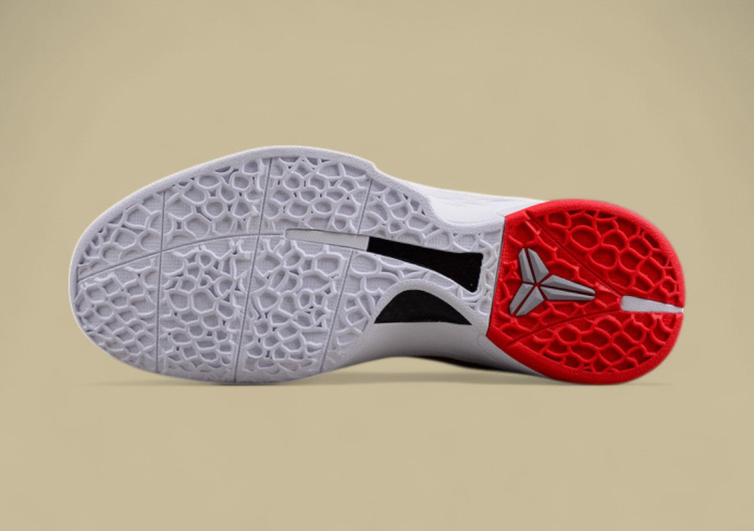 Zoom Kobe 6 TB Varsity Red/White-Metallic Silver