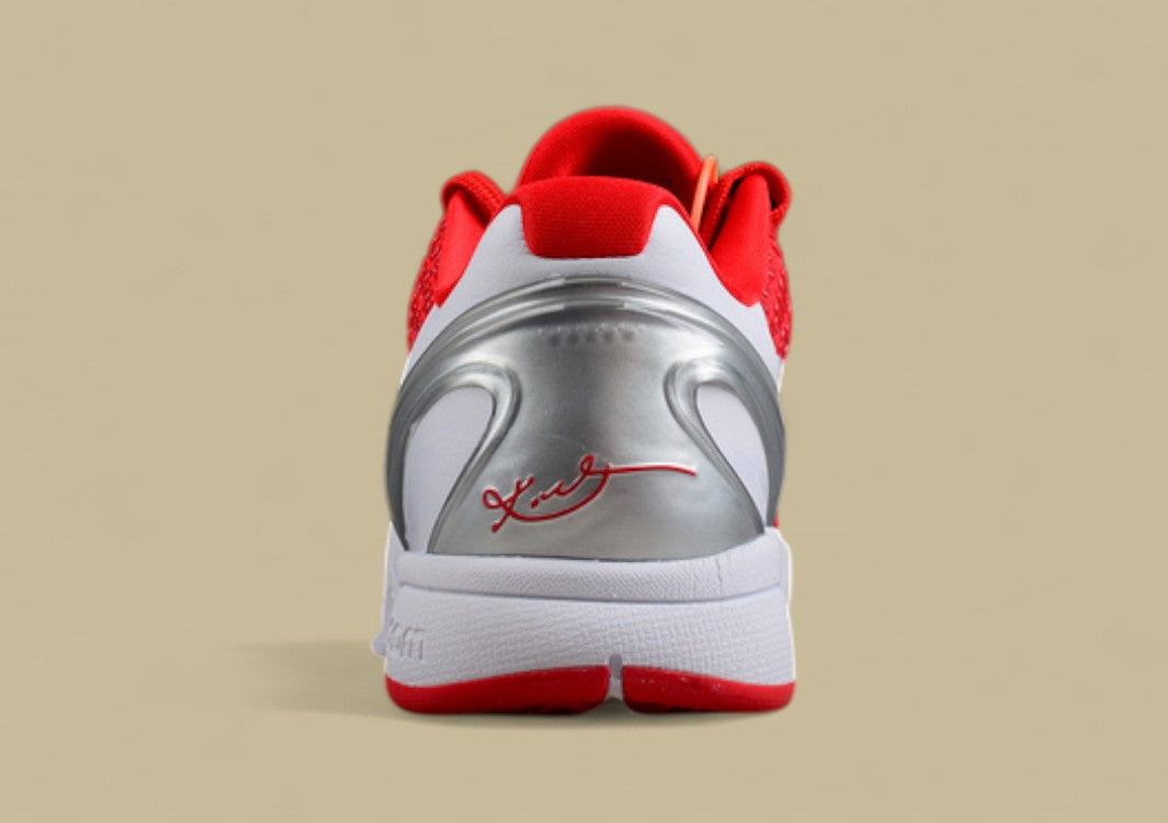 Zoom Kobe 6 TB Varsity Red/White-Metallic Silver