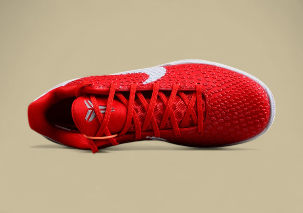 Zoom Kobe 6 TB Varsity Red/White-Metallic Silver