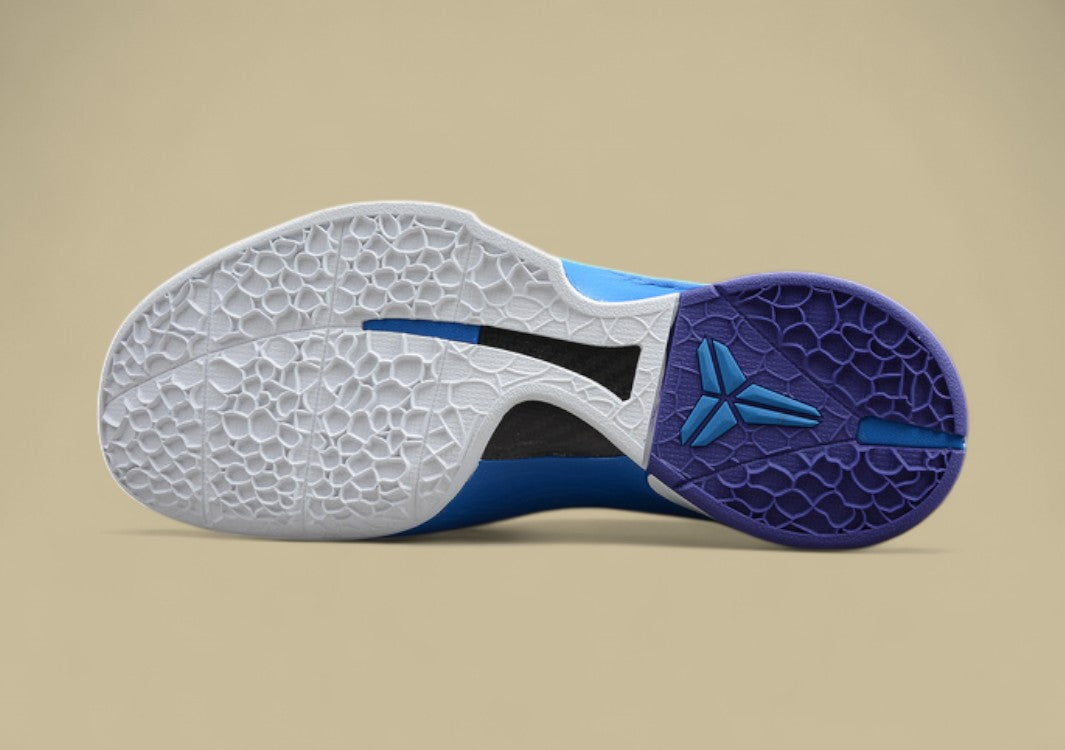 Zoom Kobe 6 White/Blue-Purple