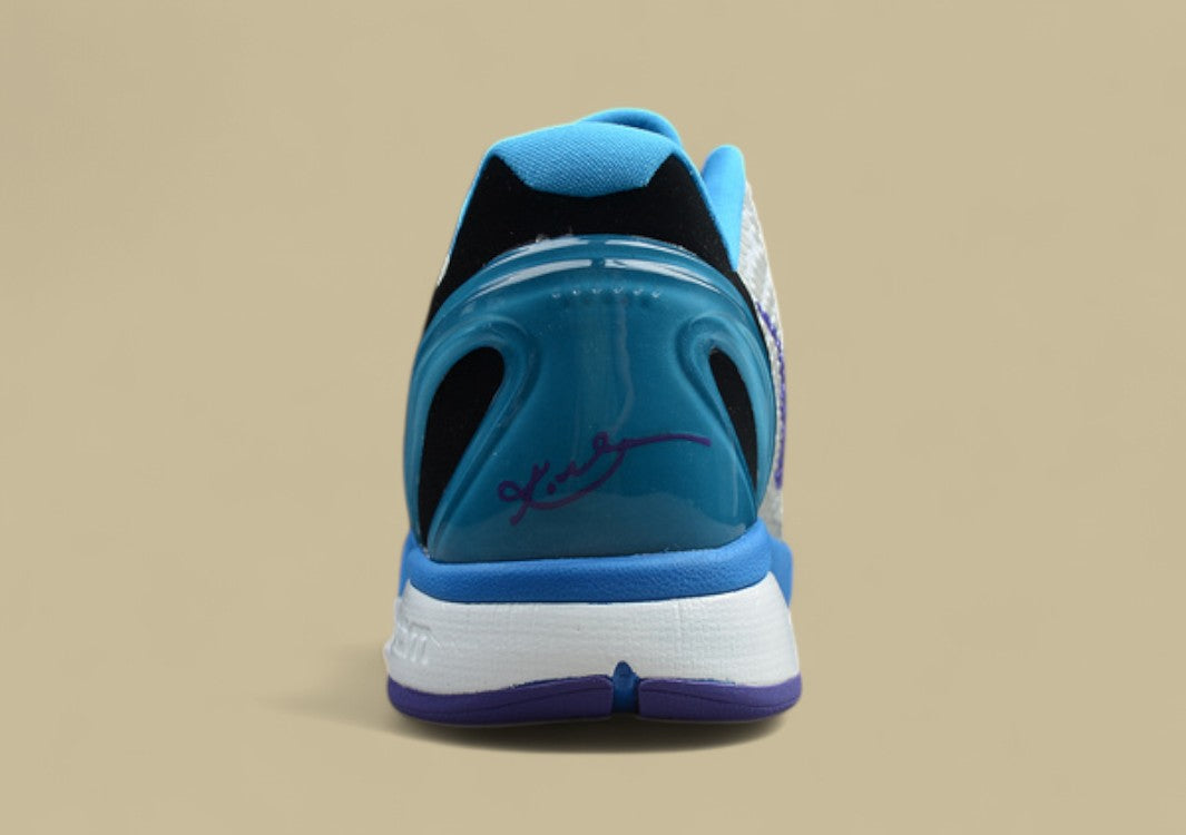 Zoom Kobe 6 White/Blue-Purple