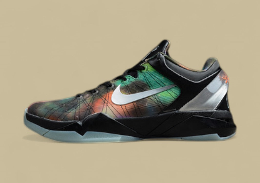 Zoom Kobe 7 All-Star Galaxy Black/Metallic Silver-Total Orange-Volt