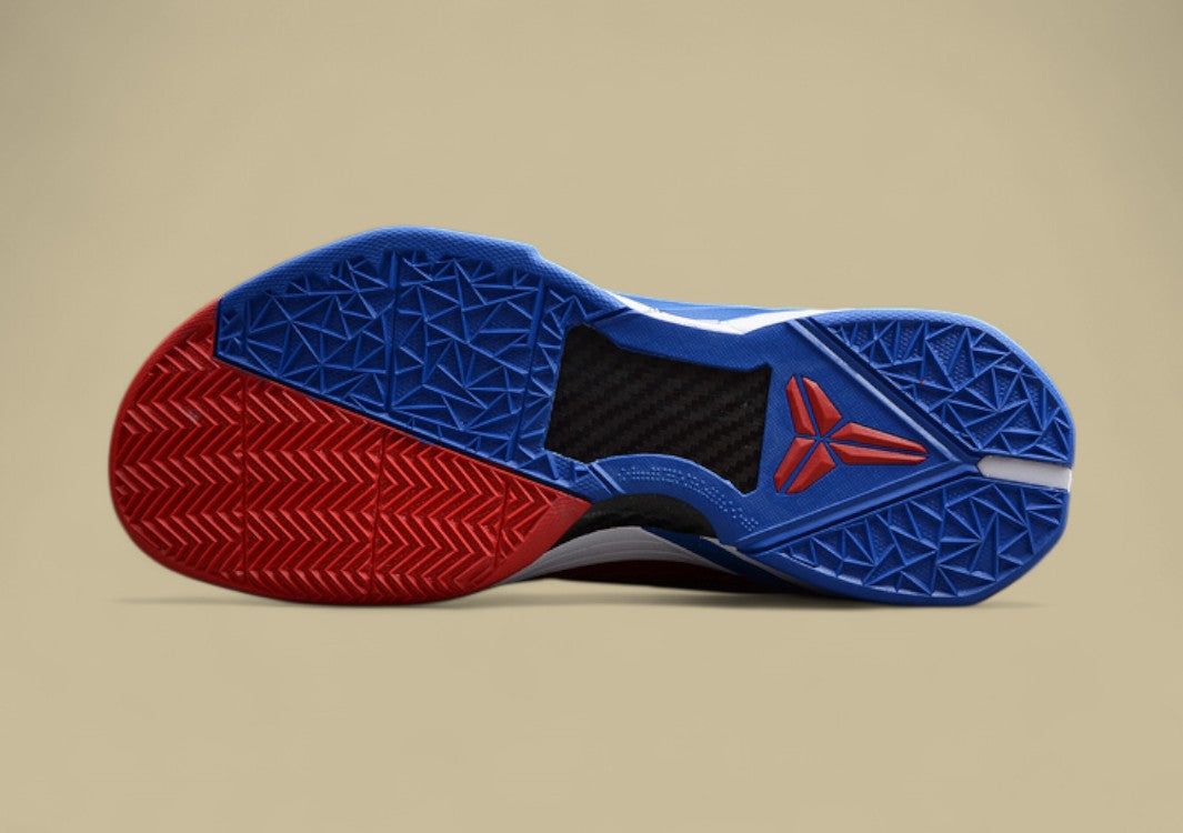 Zoom Kobe 7 Dark Blue/Red/Gold-White