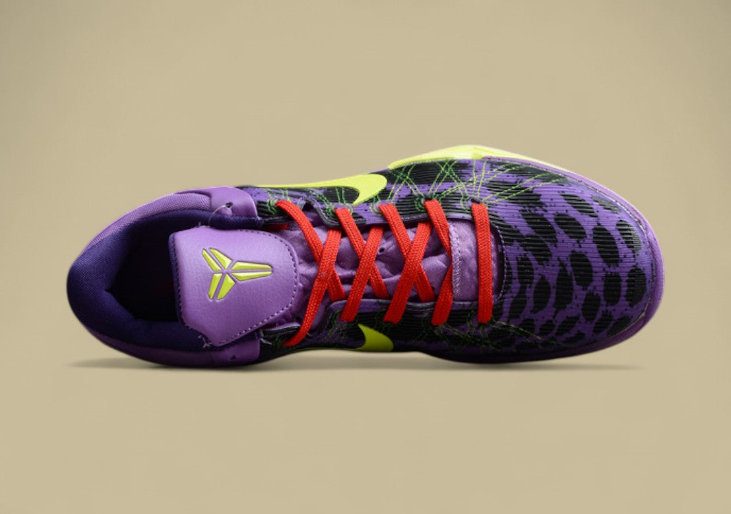 Zoom Kobe 7 Supreme Christmas Violet Pop/Volt-Ink-Action Red