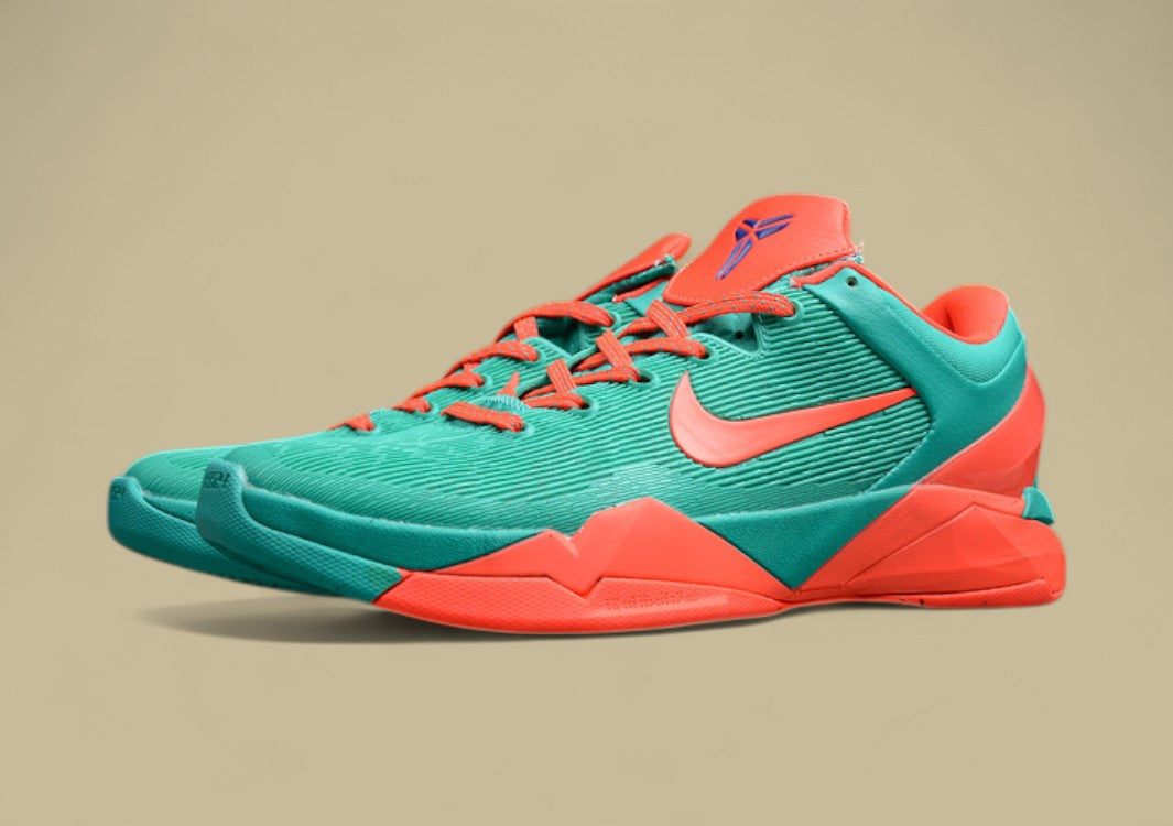Zoom Kobe 7 System Barcelona Home Club Mint/Bright Crimson-Mint Candy-Gum