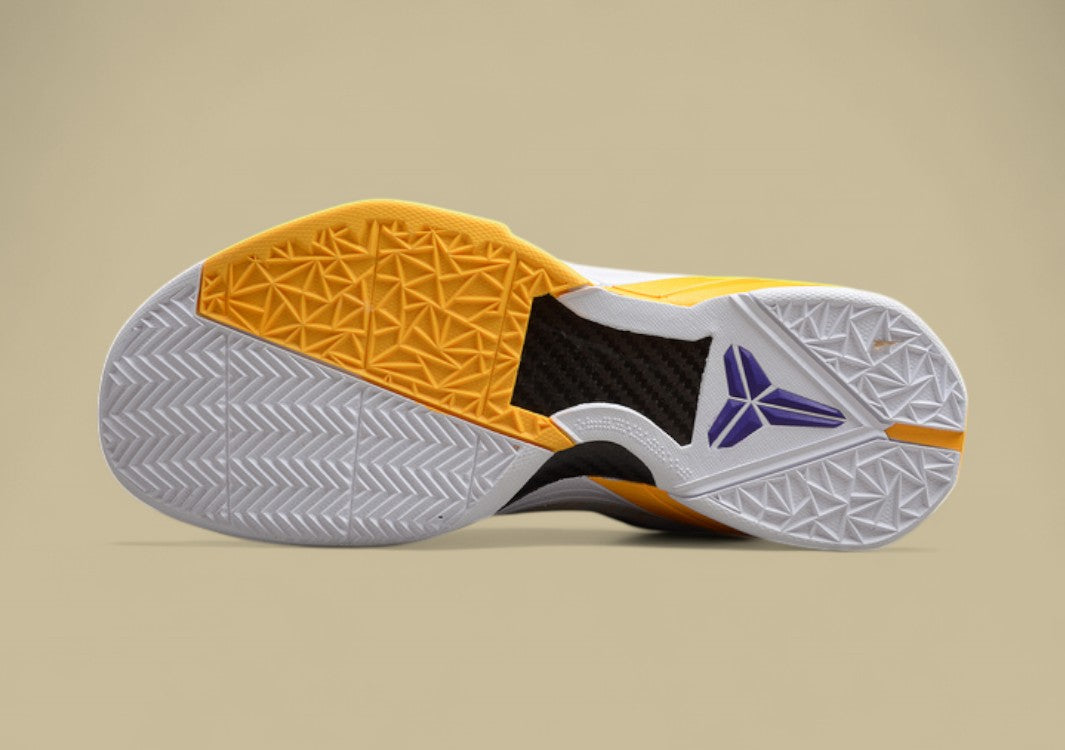 Zoom Kobe 7 System Lakers White/Concord-Del Sol-Pure Platinum
