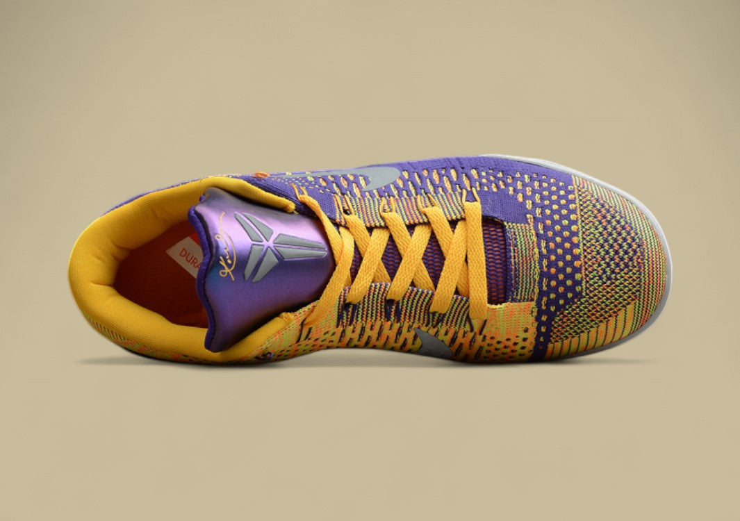 Zoom Kobe 9 Purple/Yellow/Light Grey