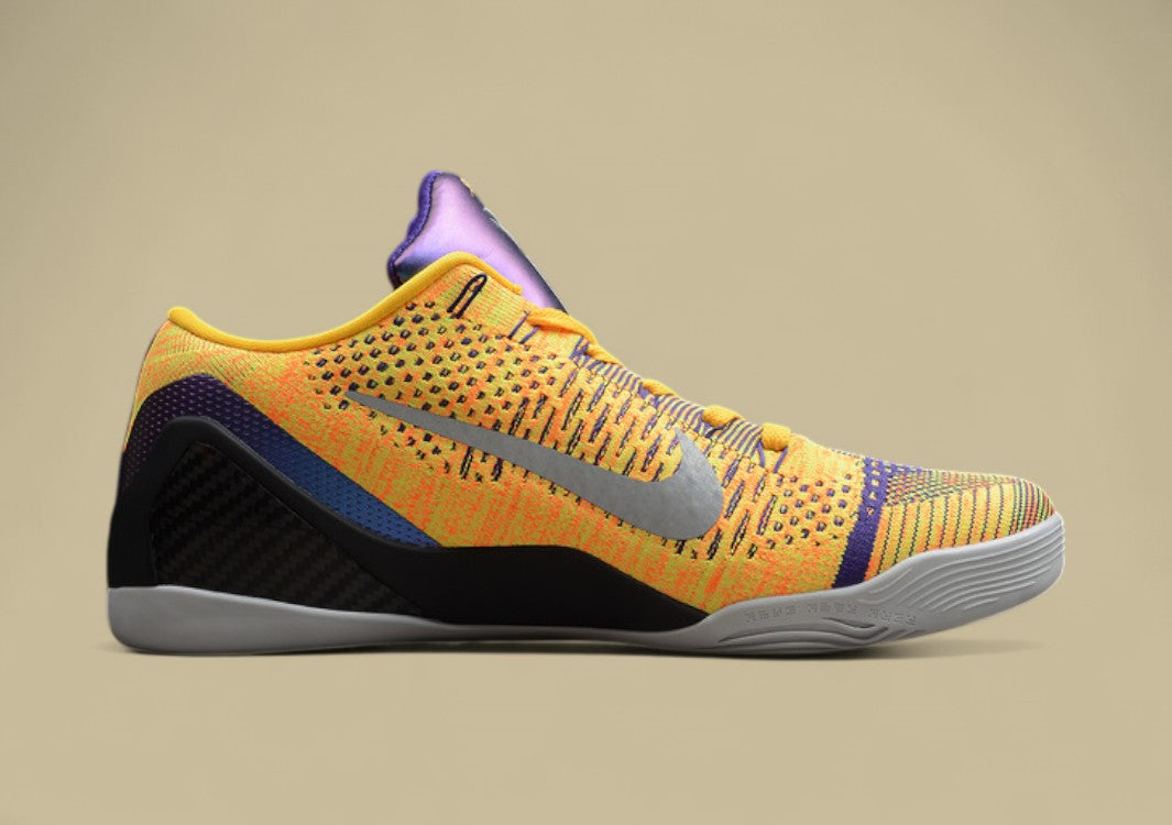 Zoom Kobe 9 Purple/Yellow/Light Grey