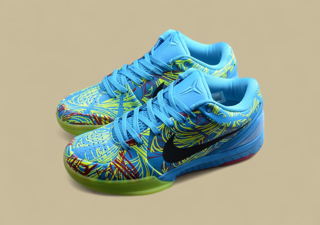 Zoom Kobe IV Protro Wizenard Blue/Multi-Color