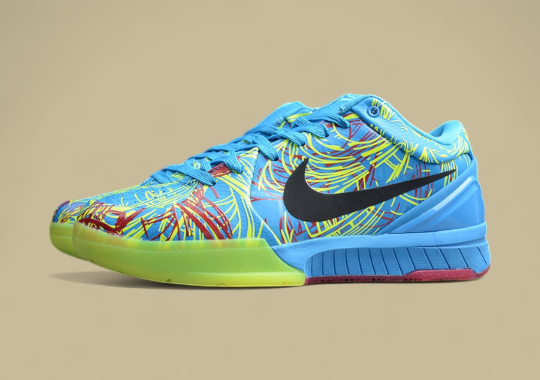 Zoom Kobe IV Protro Wizenard Blue/Multi-Color