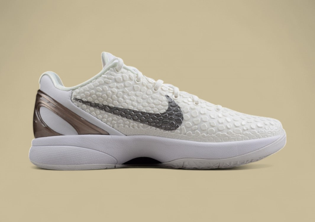 Zoom Kobe VI PE White/White/Black