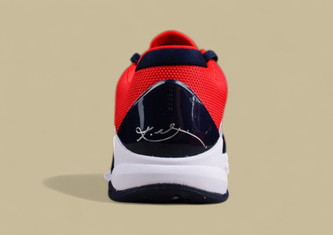 Zoom Kobe V Protro White/Obsidian/Sport Red
