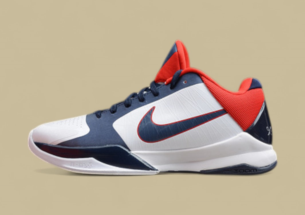 Zoom Kobe Vx White/Obsidian-Sport Red