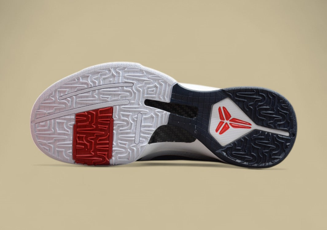 Zoom Kobe Vx White/Obsidian-Sport Red