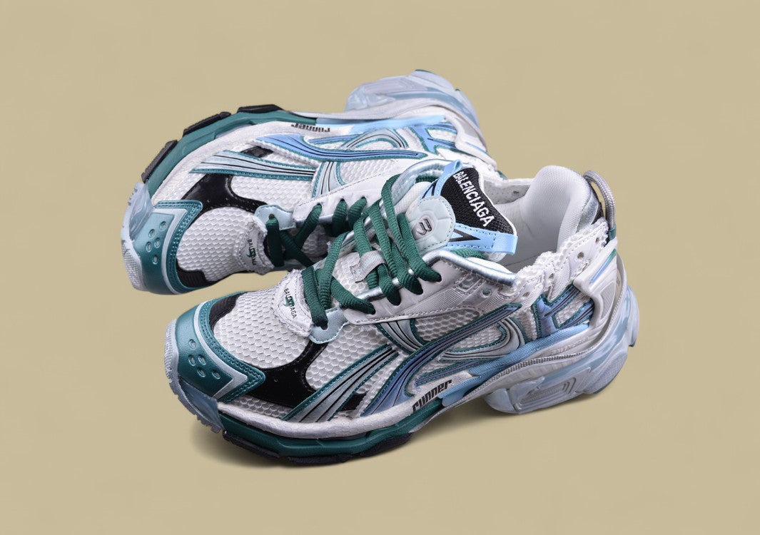 Balenciaga Runner Sneaker – Teal Ice