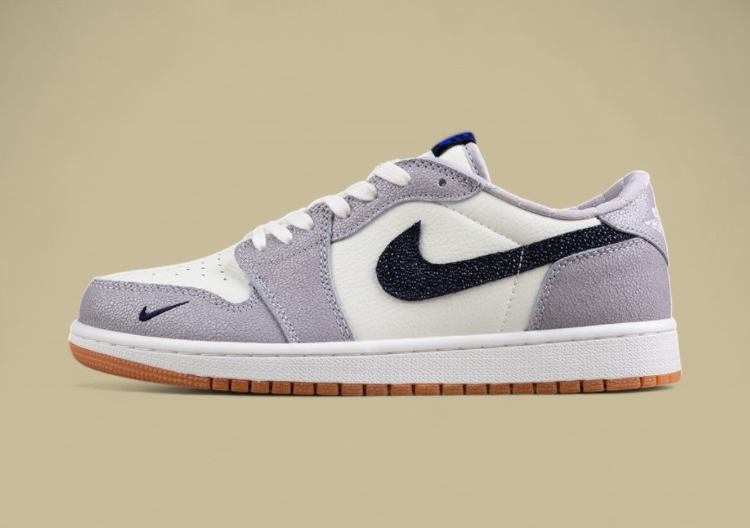 Air Jordan 1 Low – "Inside Out" Light Iron Ore/White/Sail