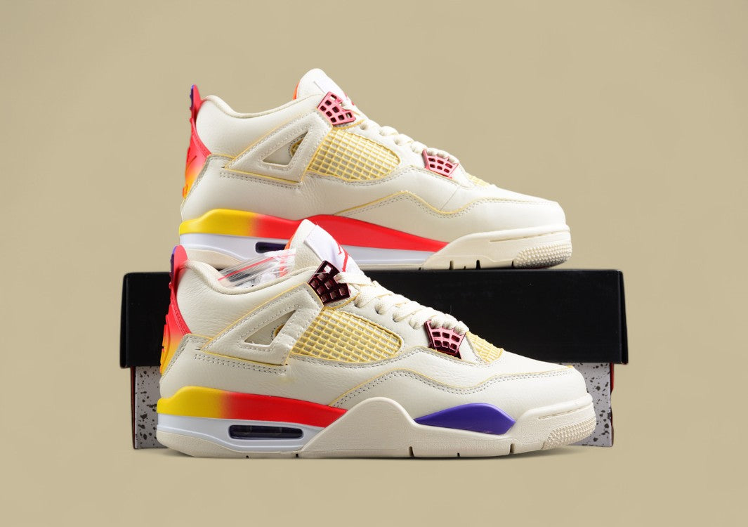 Air Jordan 4 Retro Multi-Colored Leather