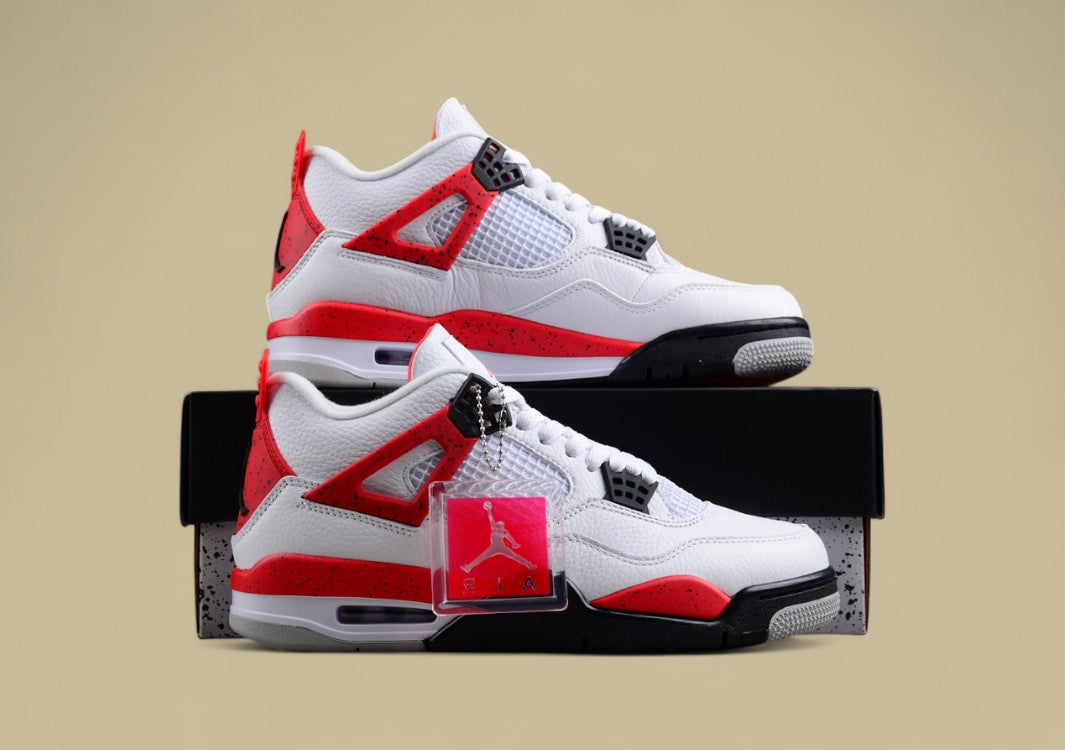Air Jordan 4 Red Cement Reverse Flame Red