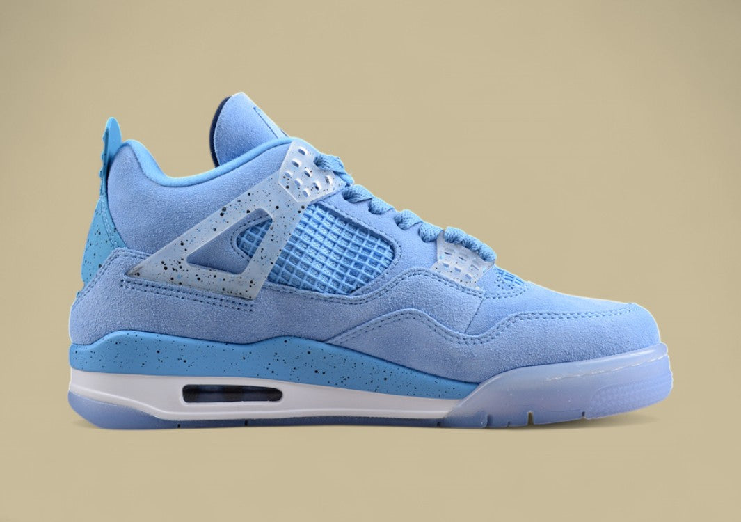 Air Jordan 4 Retro UNC PE North Carolina Blue