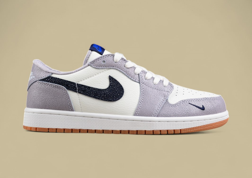Air Jordan 1 Low – "Inside Out" Light Iron Ore/White/Sail