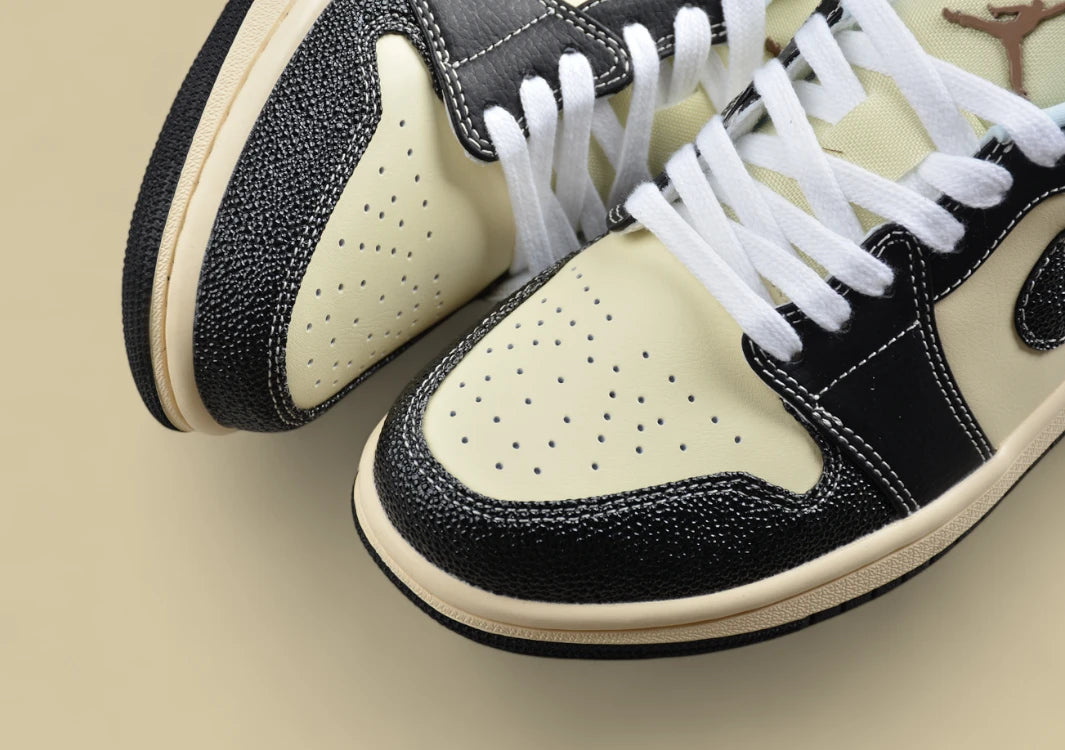 Air Jordan 1 Low "Coconut Milk Black"