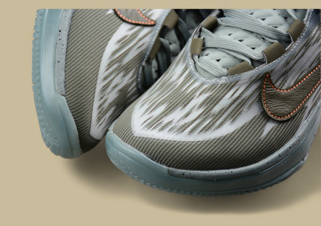 Nike Air Zoom G.T. Cut 2 EP Striking Green with Grey and Orange Highlights
