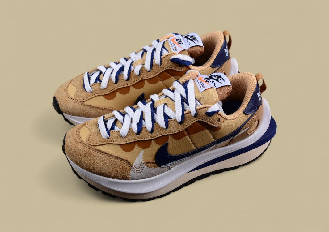 Sacai Nike Vapor Waffle Joint Deconstruction Sesame Khaki