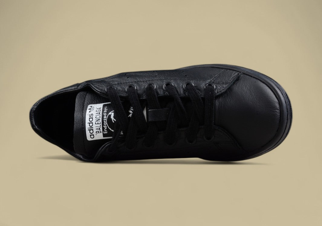Adidas Stan Smith in Triple Black Leather