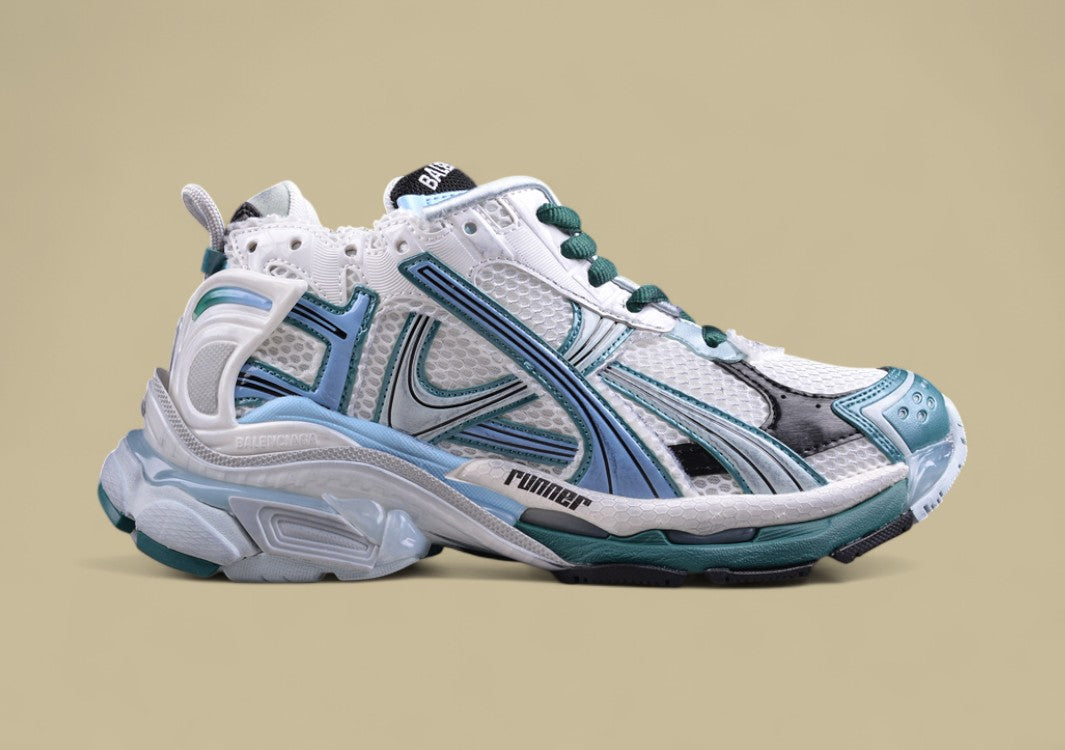 Balenciaga Runner Sneaker – Teal Ice