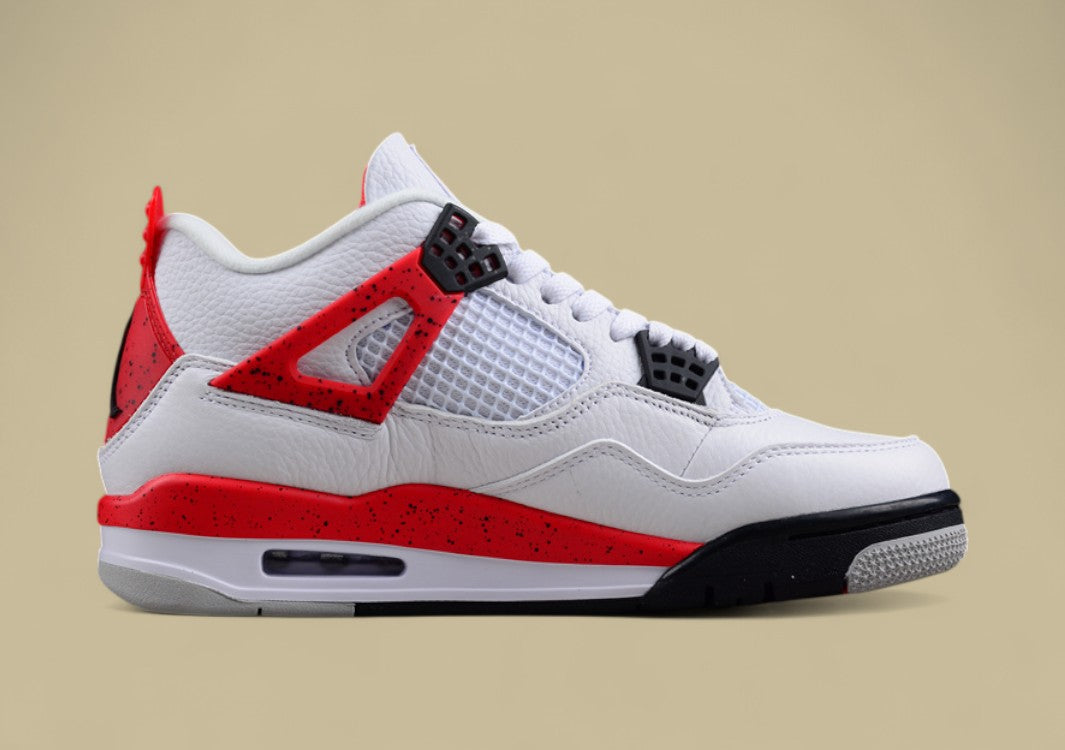 Air Jordan 4 Red Cement Reverse Flame Red