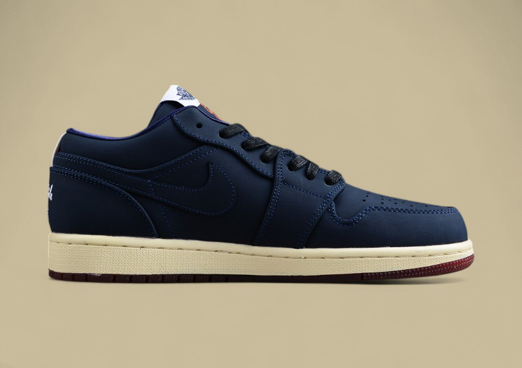 Air Jordan 1 Low Top Black Blue