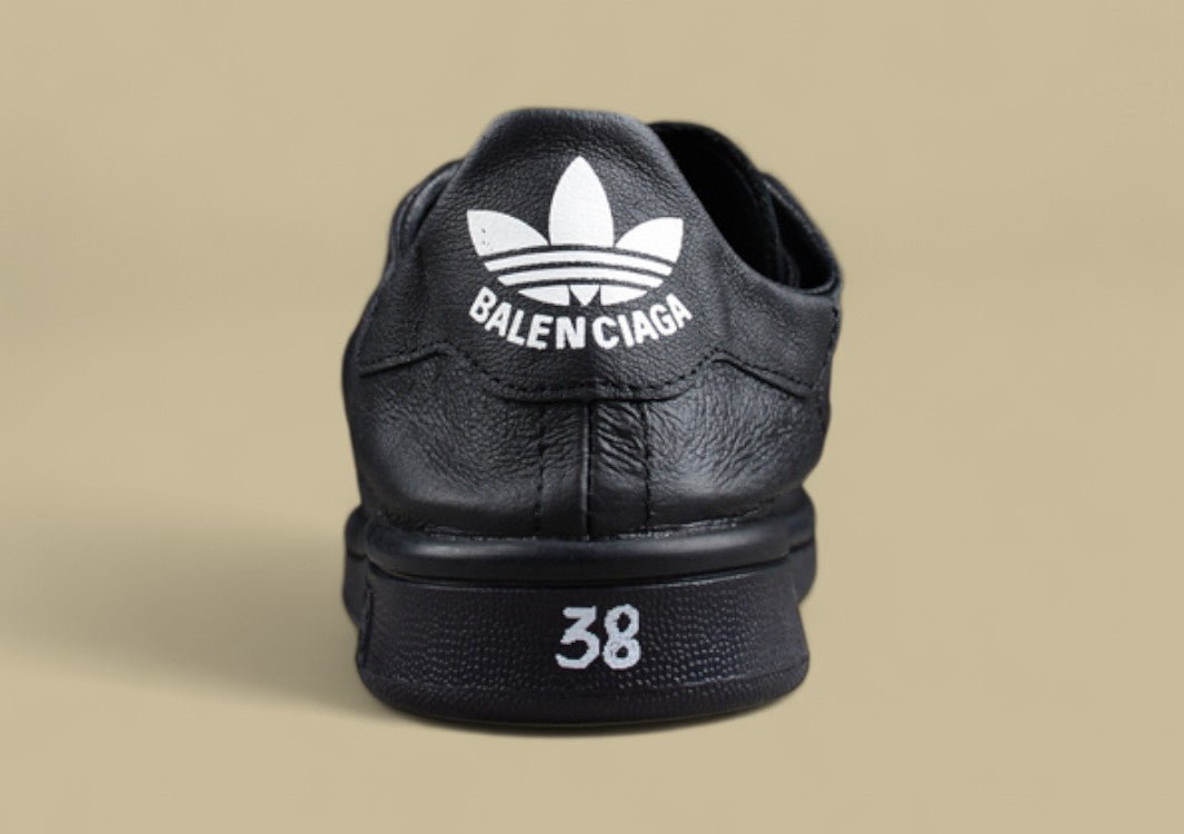 Adidas Stan Smith in Triple Black Leather